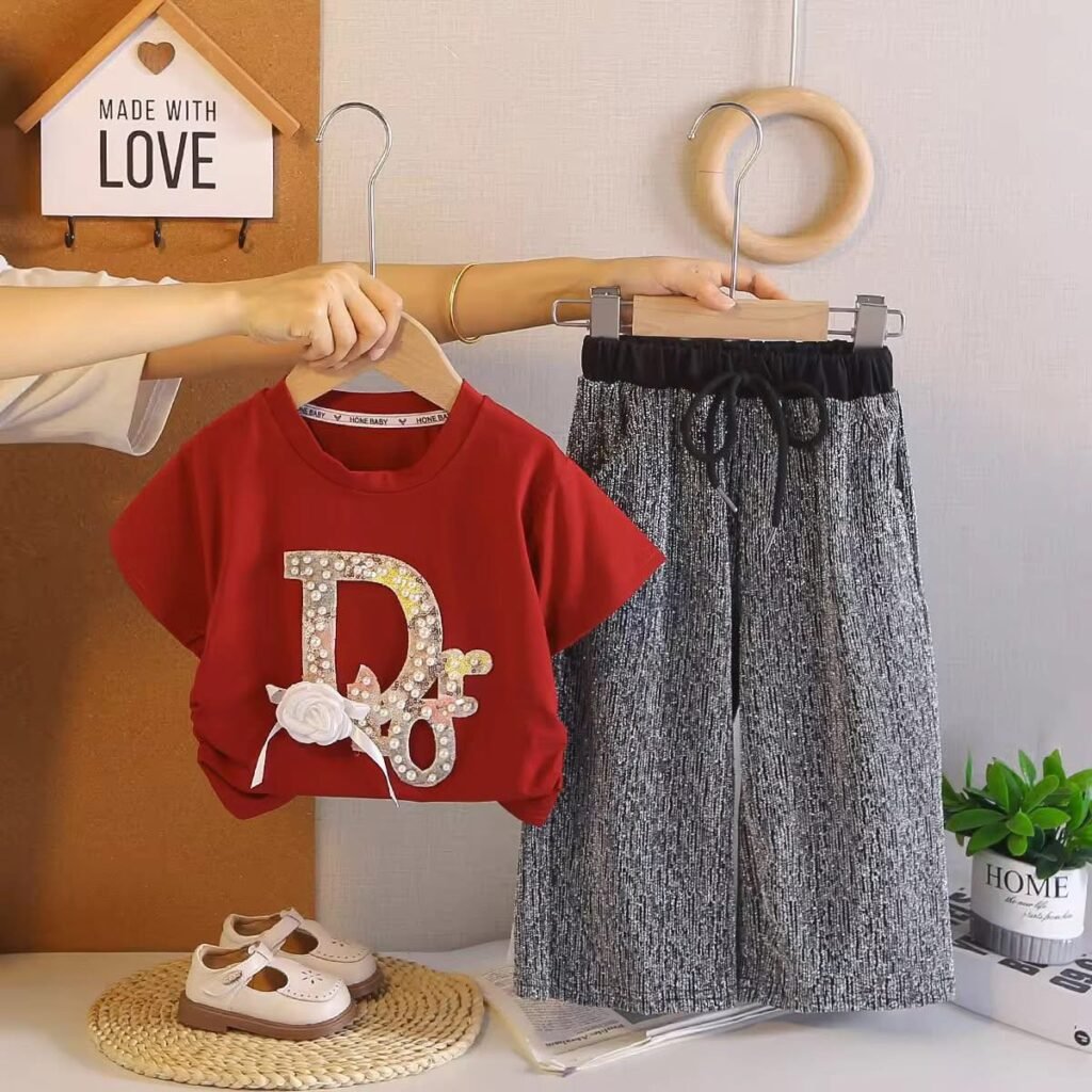 wide leg pant set